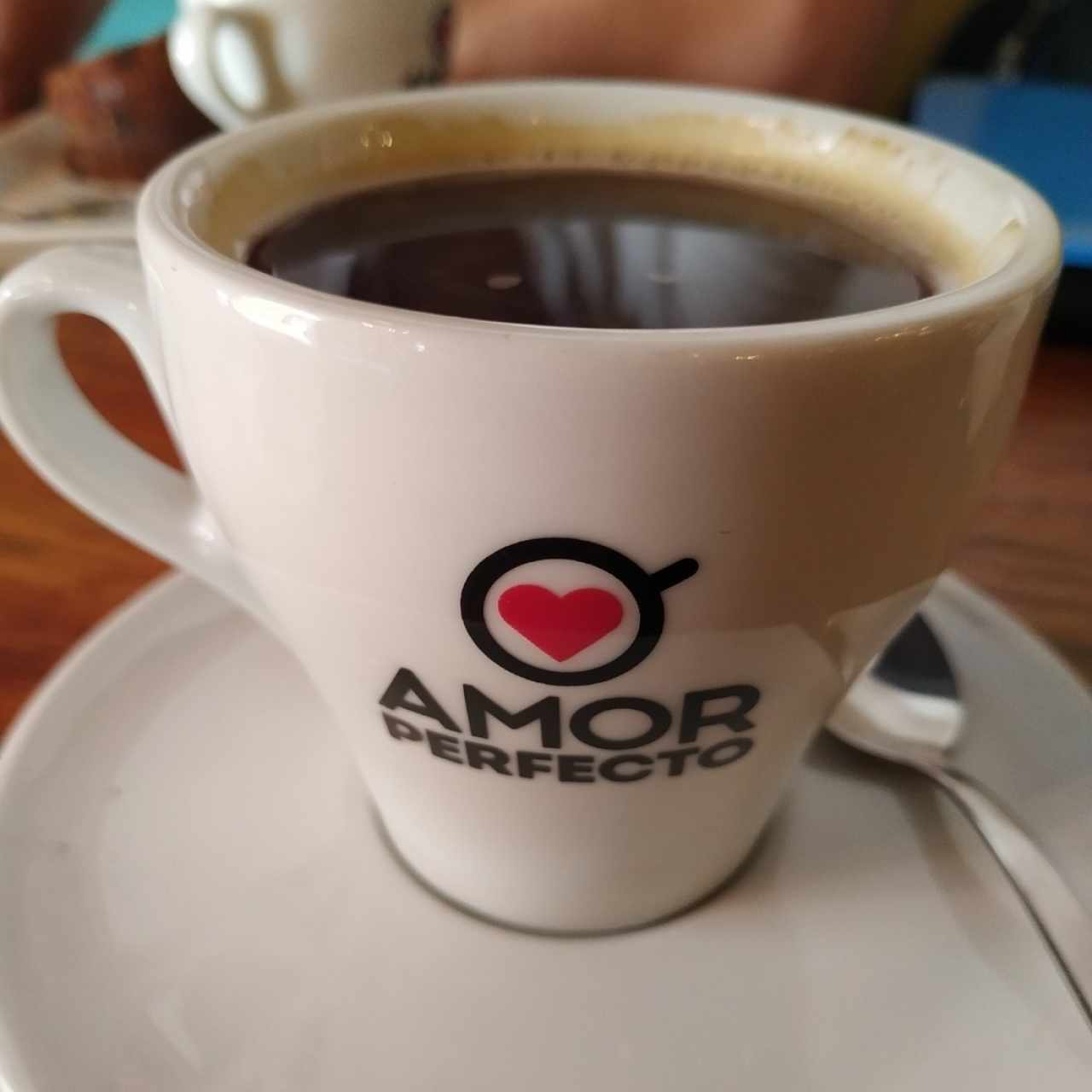 Café negro.