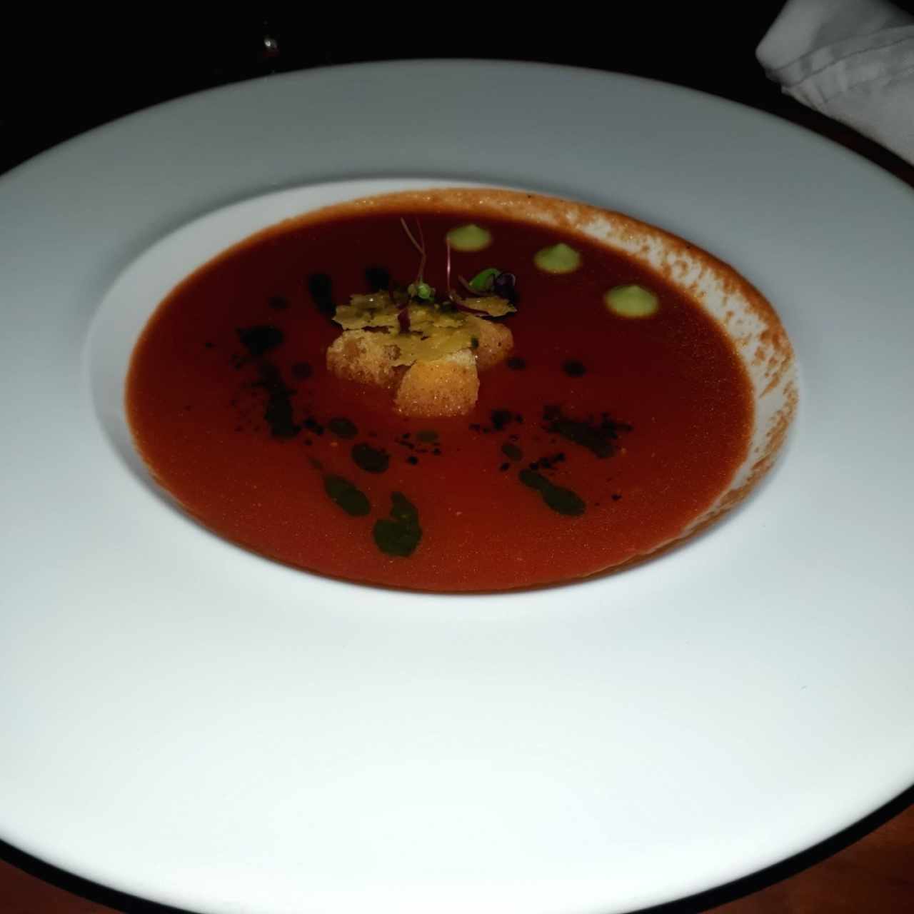 Crema de Tomate-Entrada