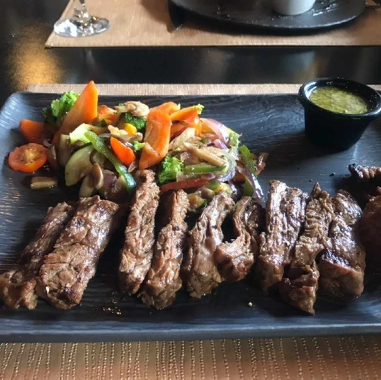 Entraña al grill 