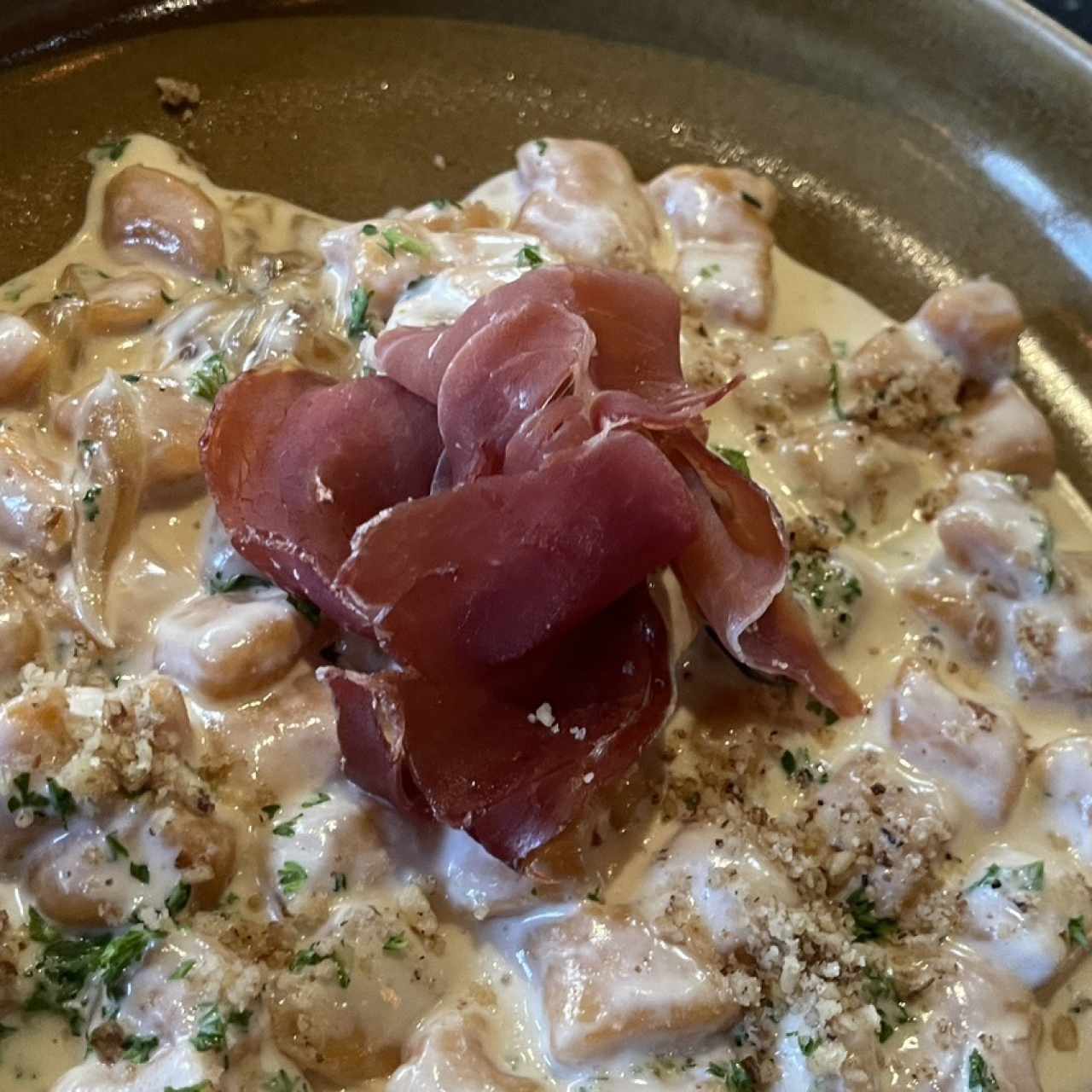 Gnocchi de Camote 