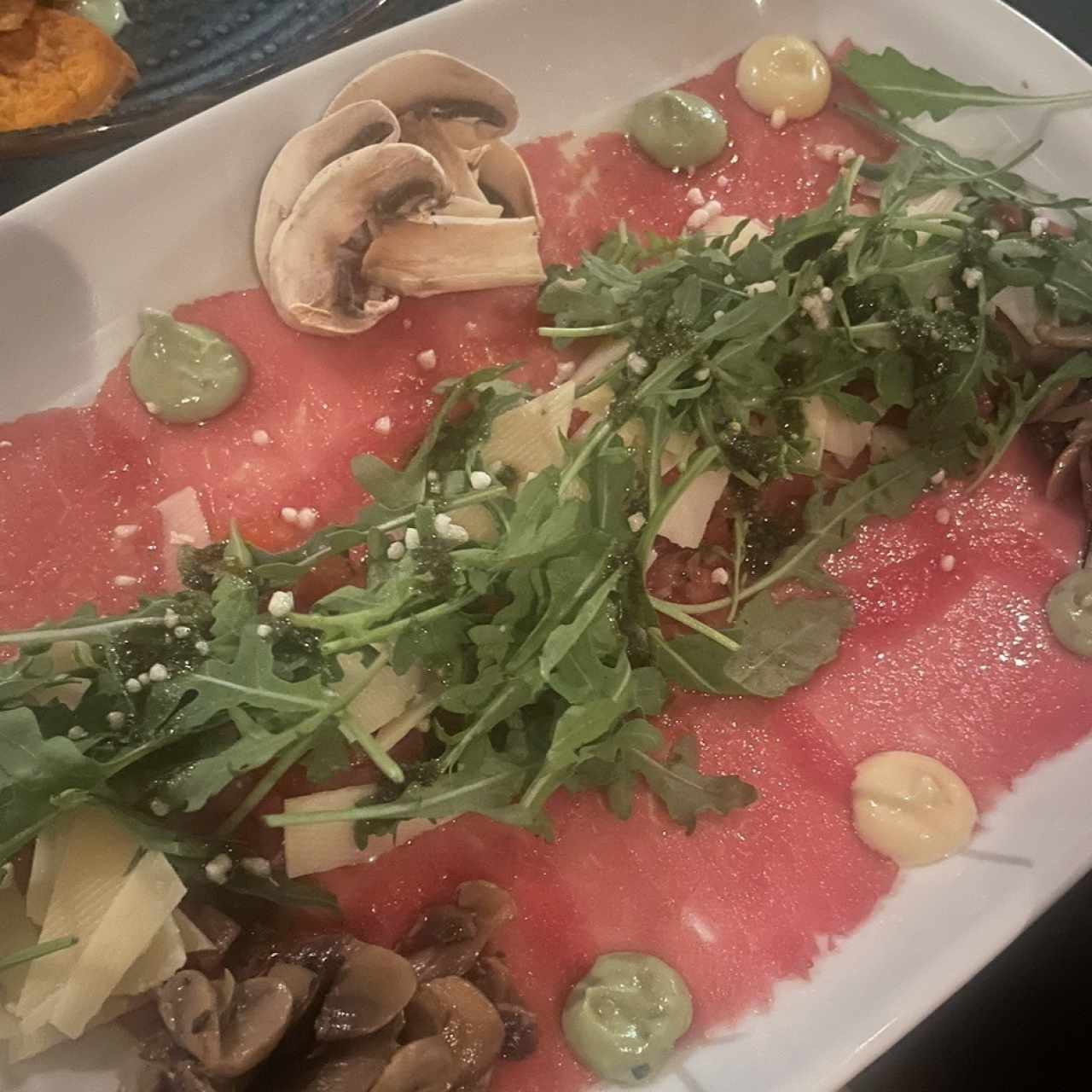 Carpaccio Di manzo