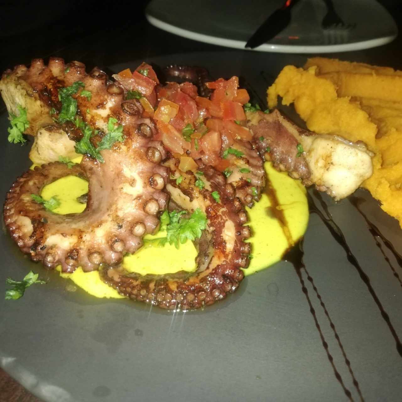 Pulpo al carbón 