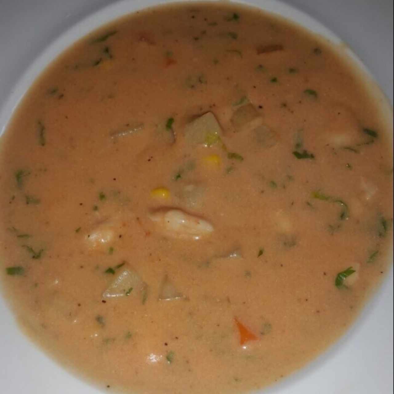 Sopas - Chupe de camarones