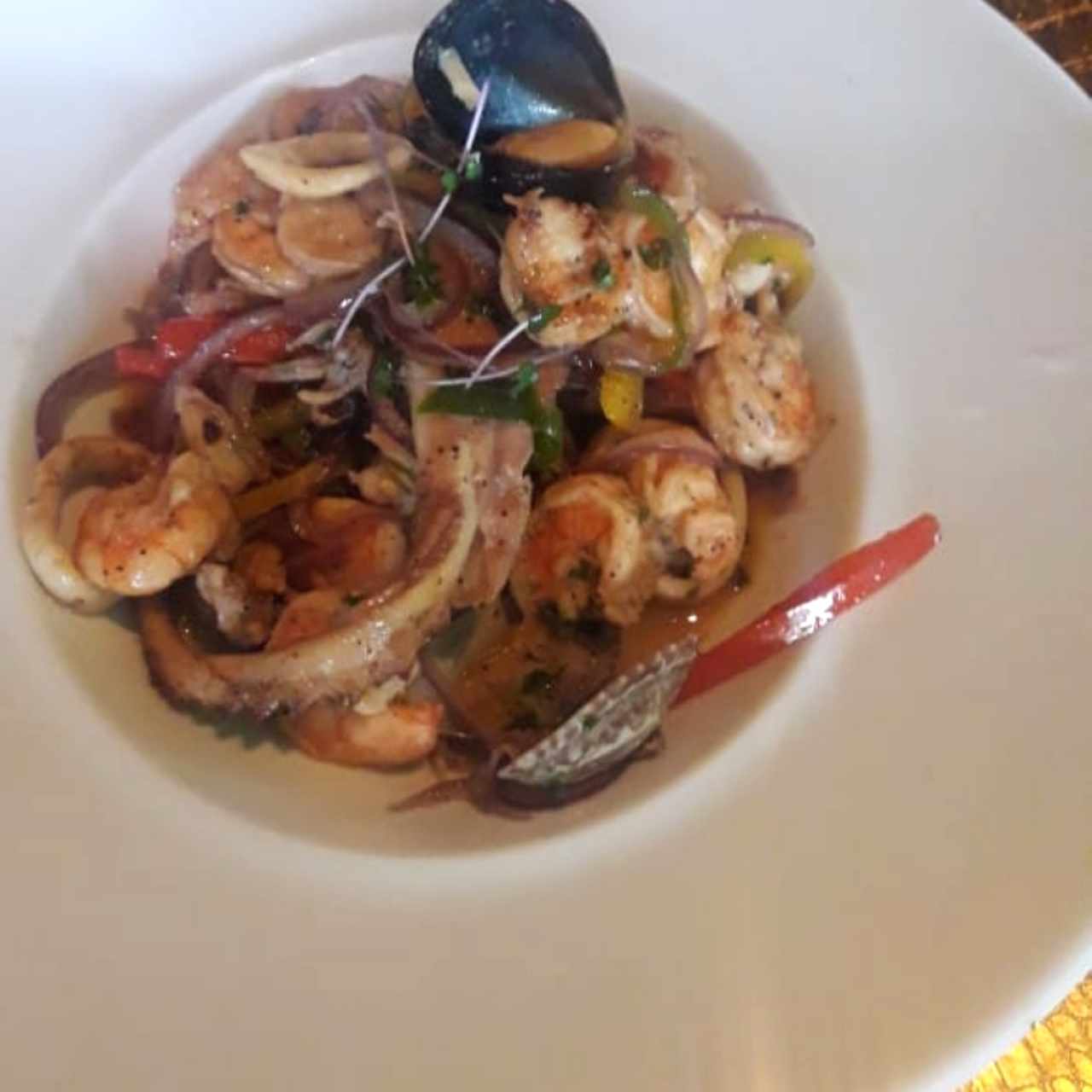 Mariscos mixtos 