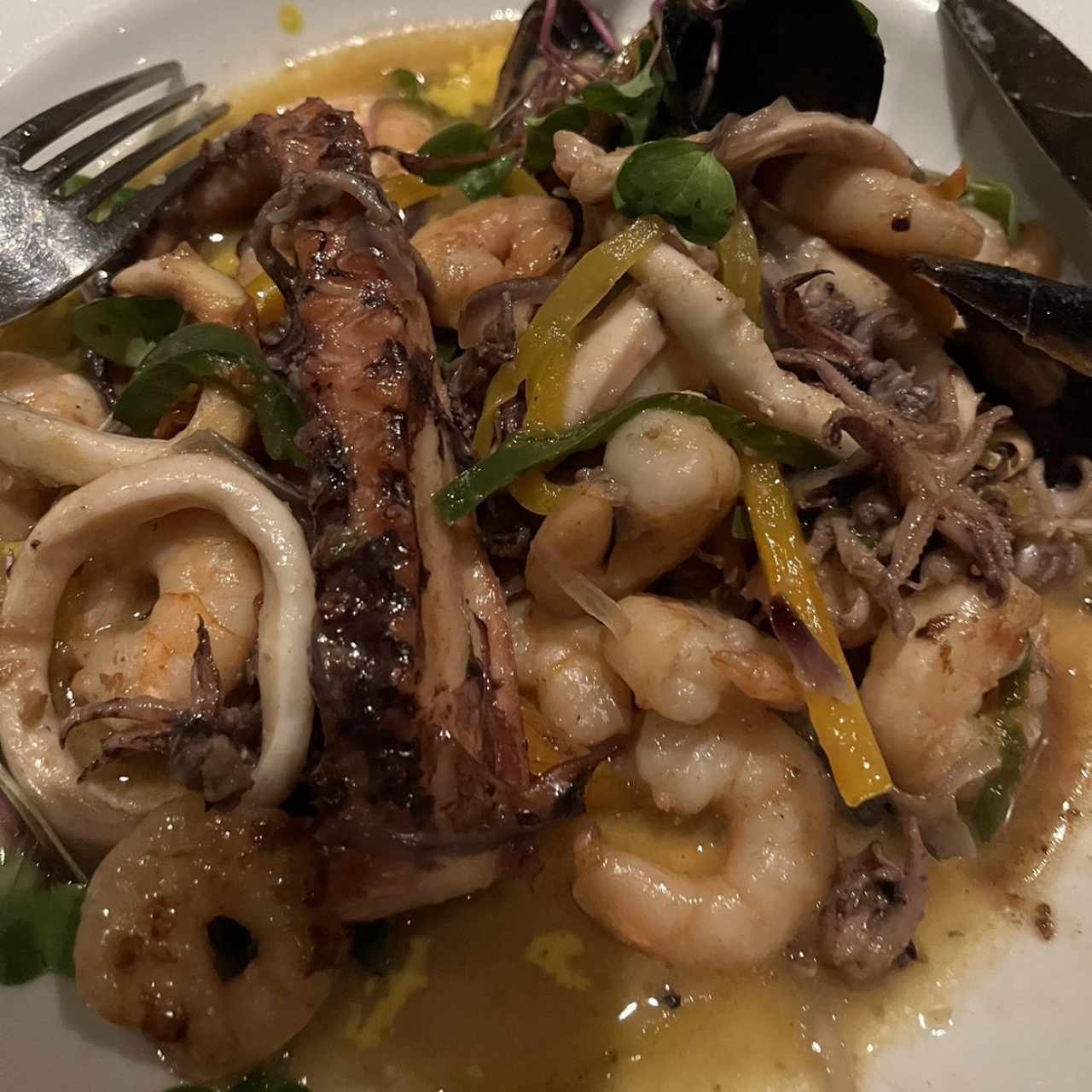 Salteado De Mariscos