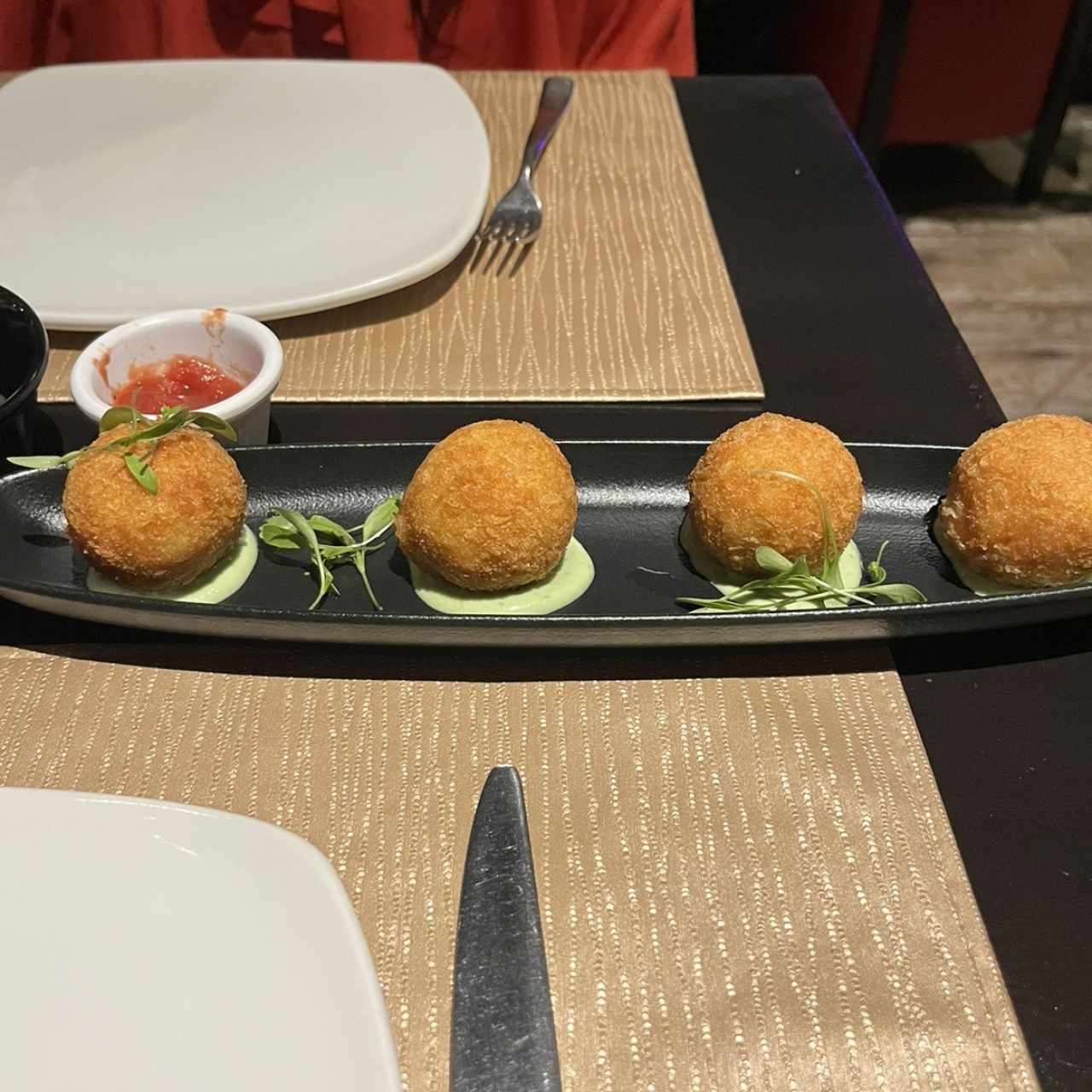 Croquetas de salmón 