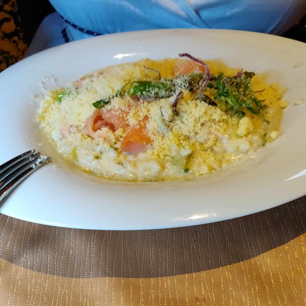 Risotto De Salmón Affumicato