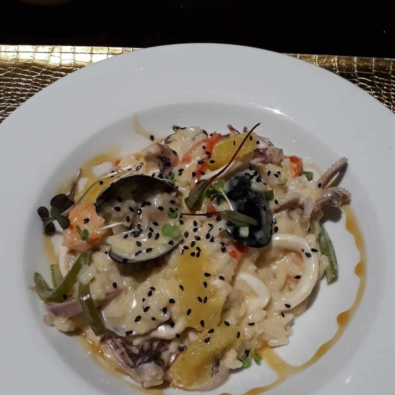 risotto de mariscos