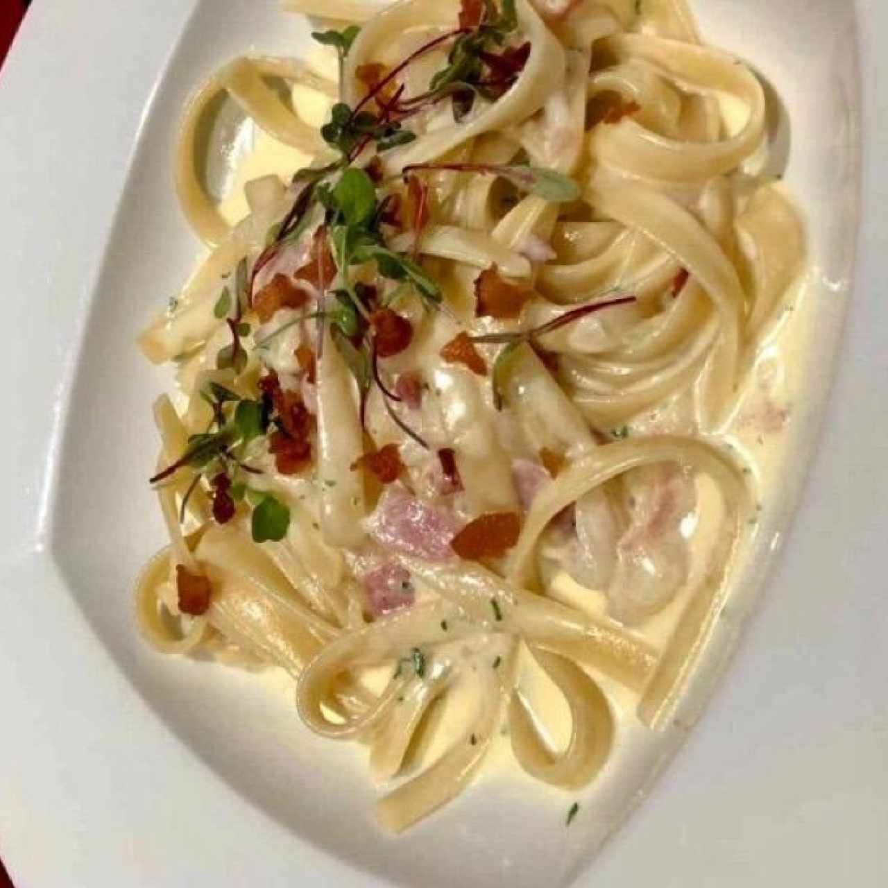 Fettuccini alla Carbonara