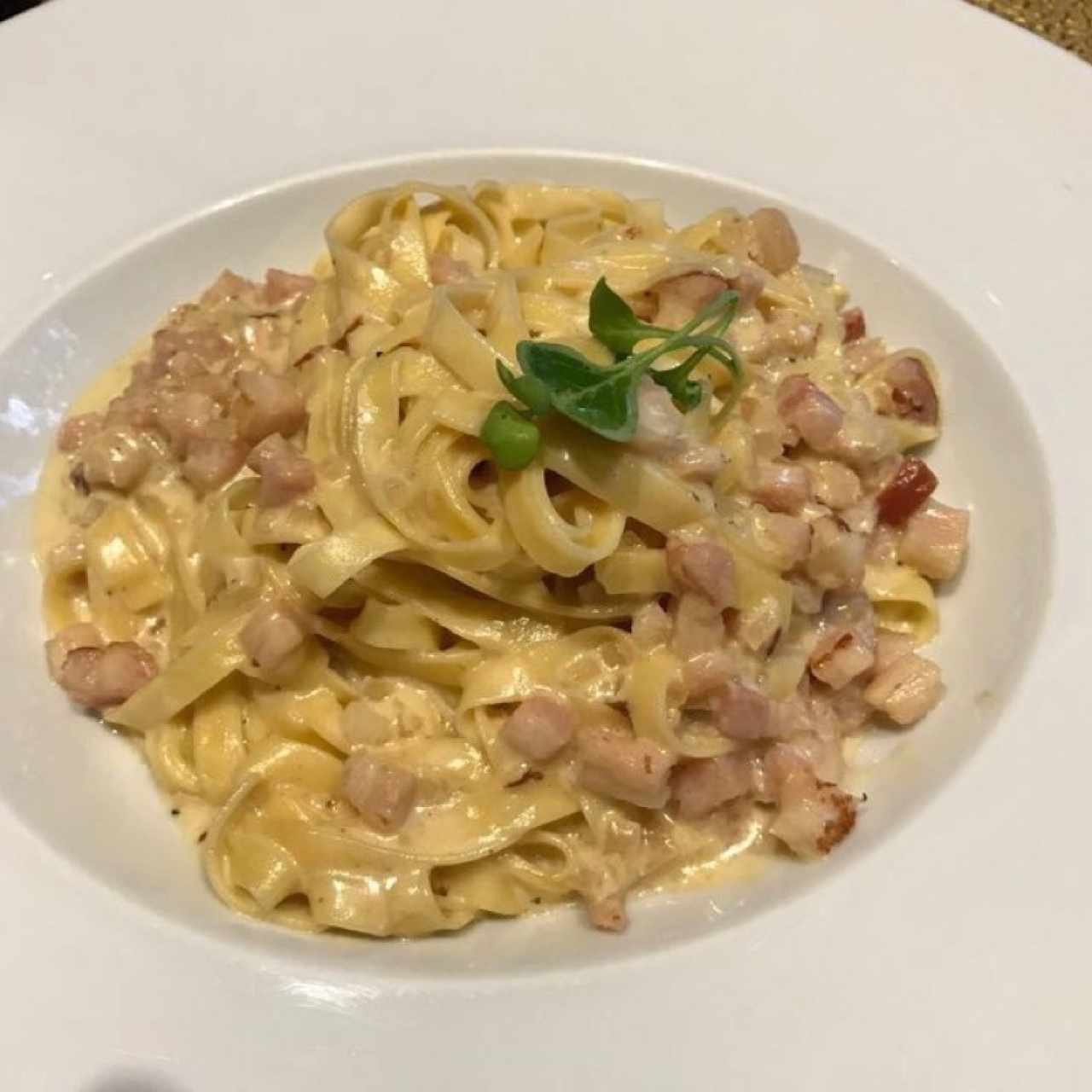 Pasta a la Carbonara