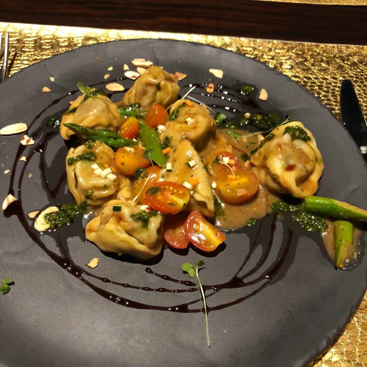 Tortellini de cordero