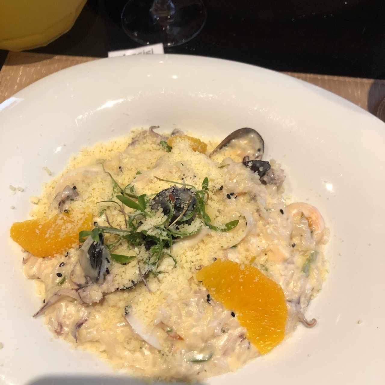 Risotto de mariscos 