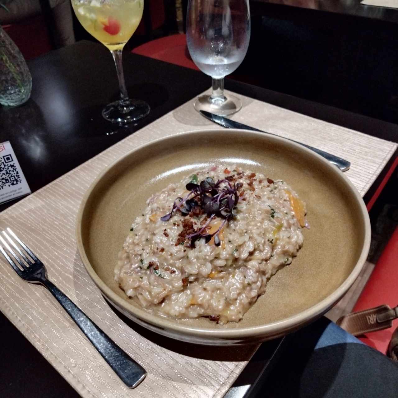 Risotto de cochinillo