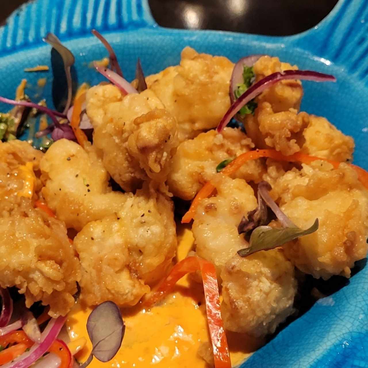 Entradas - Ceviche Al Chicharrón