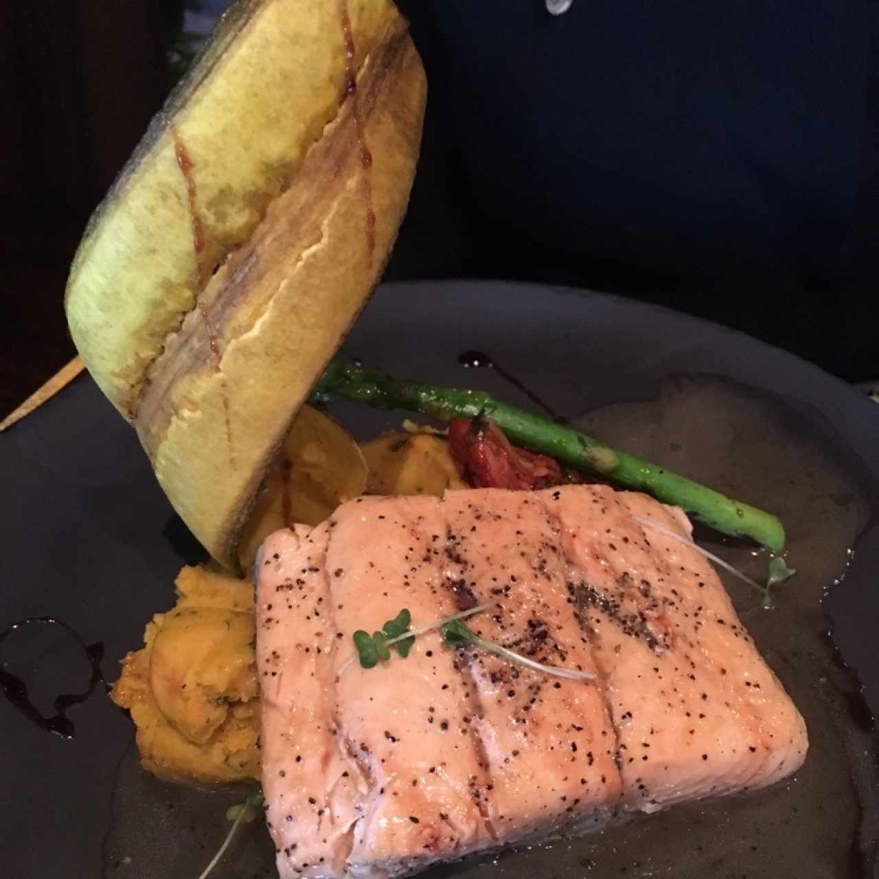 Salmón a la parrilla