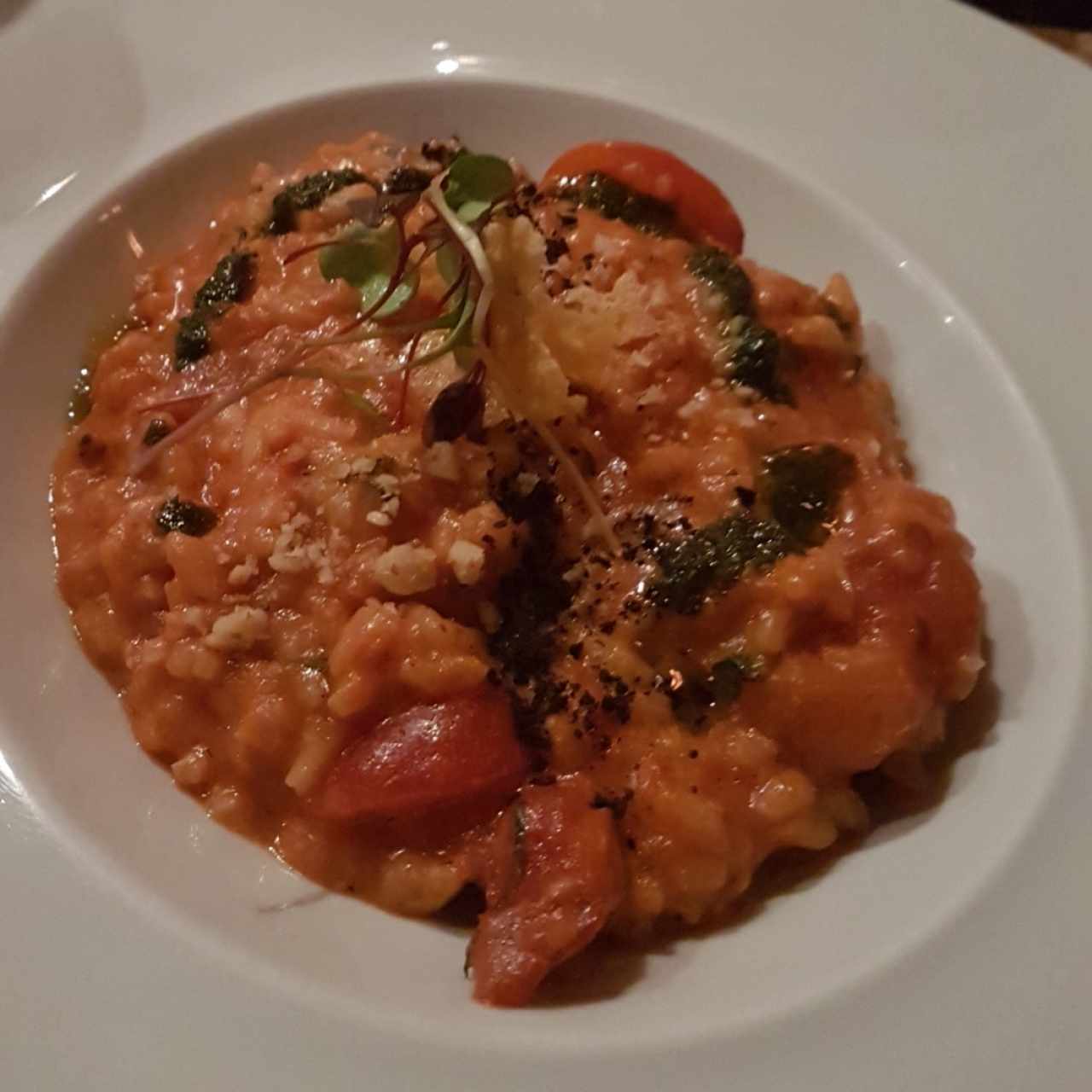 risotto de dúo pomodori