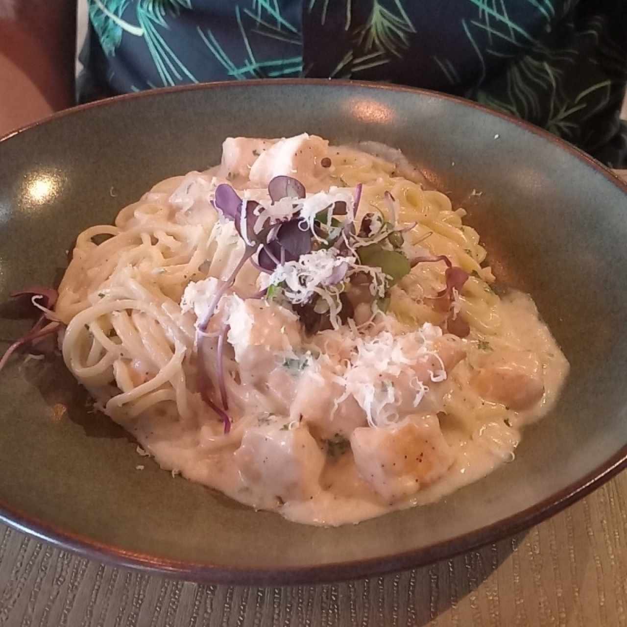 Pasta al salmón 