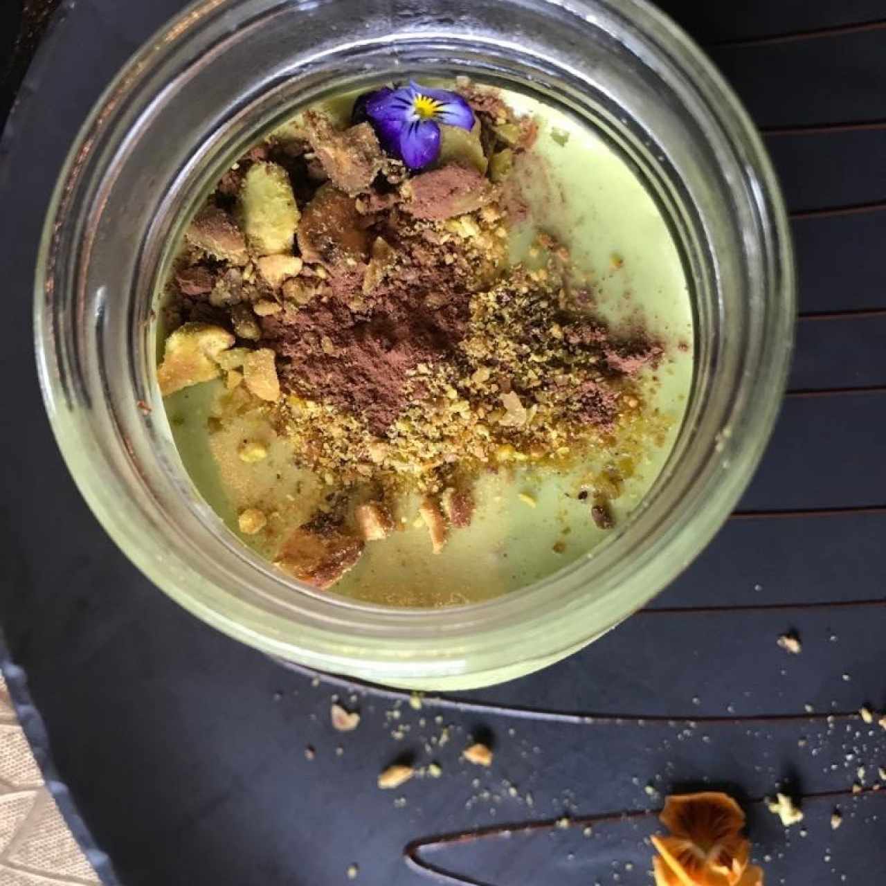 Tiramisu de pistacho