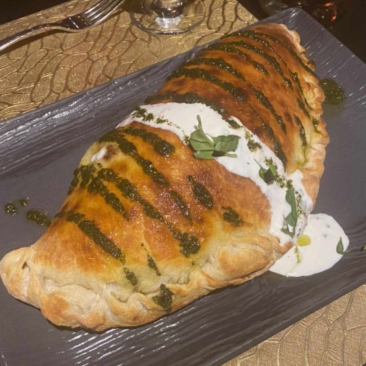 Calzone de carne