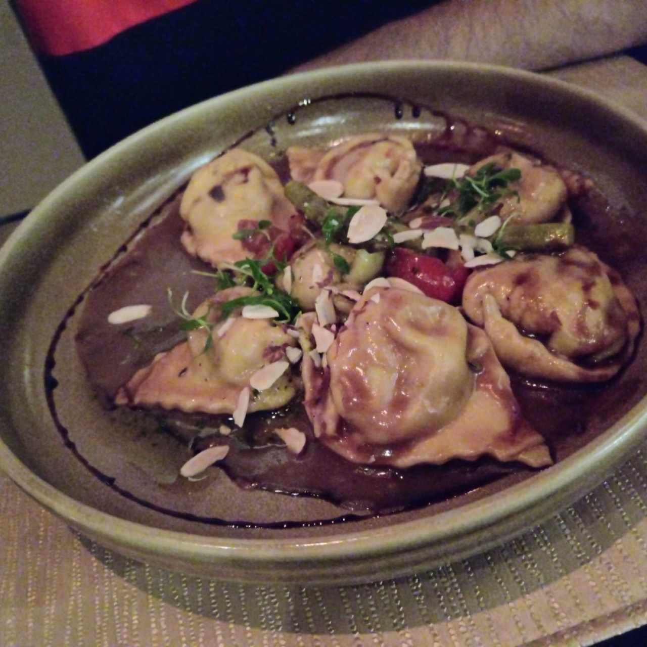 Tortellini de Cordero al Perfume