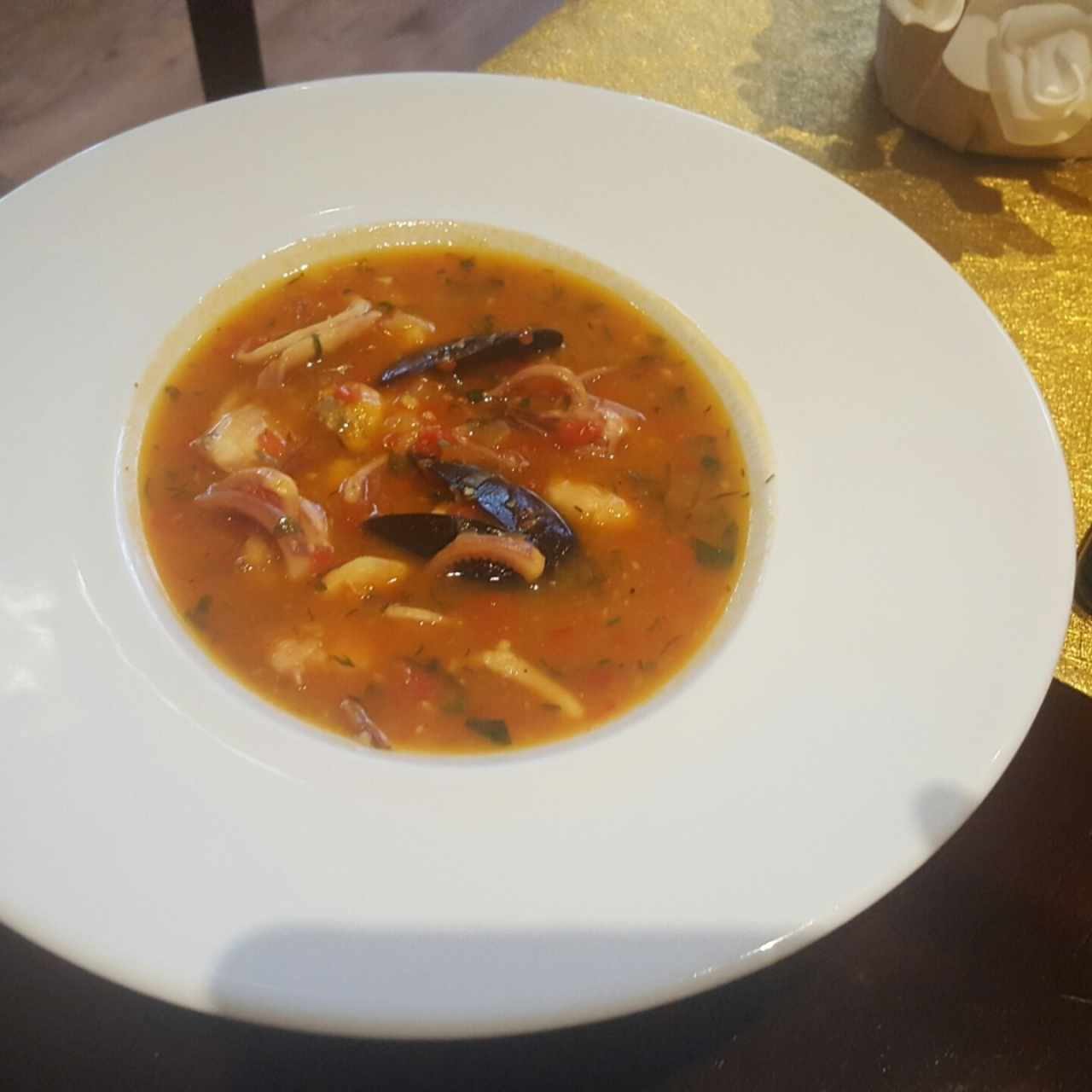 Sopa frutti di mare