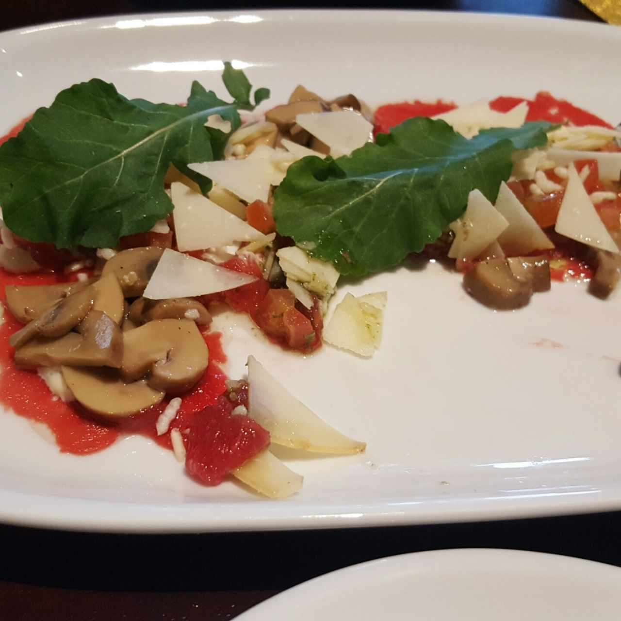 Carpaccio di manzo o filete