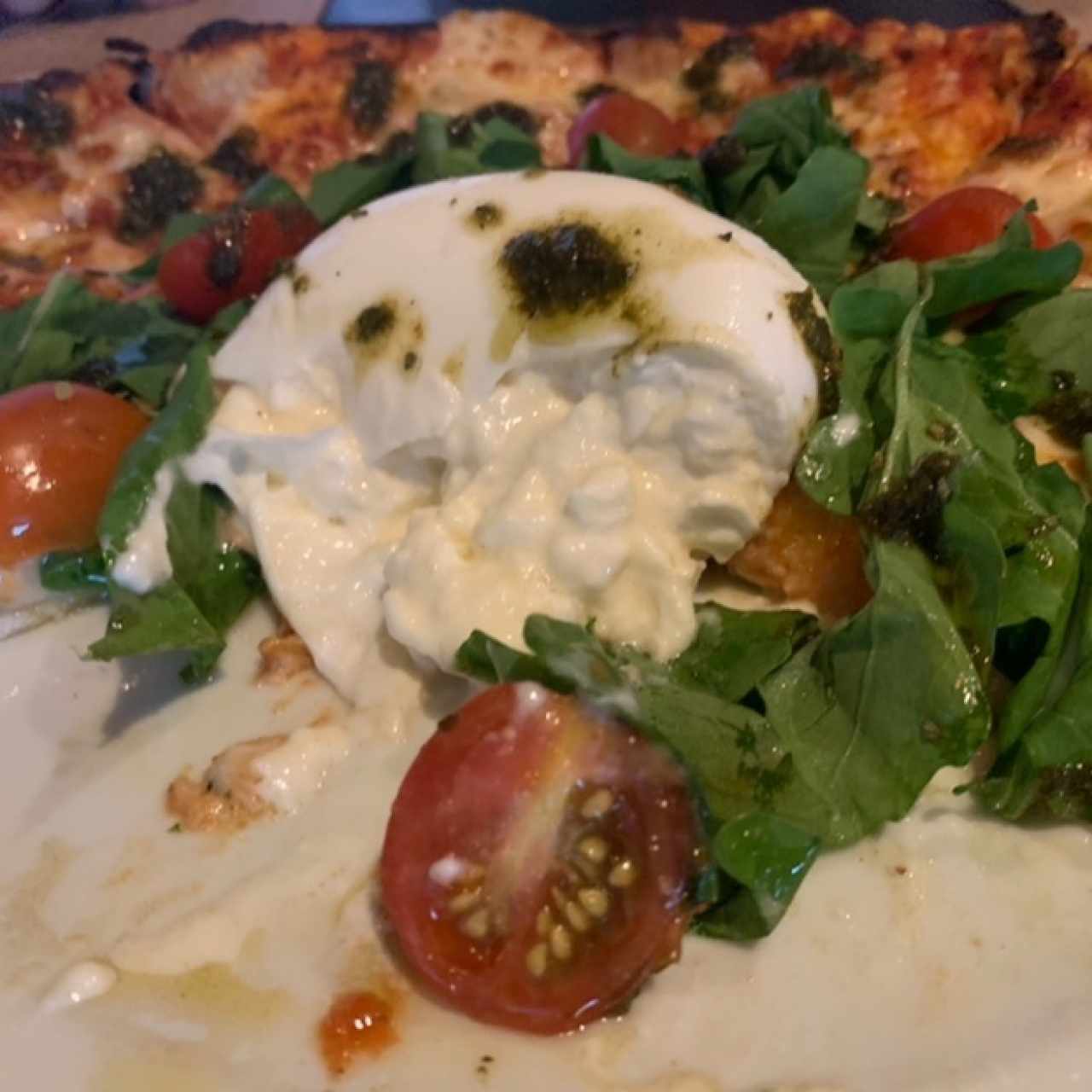 pizza burrata 