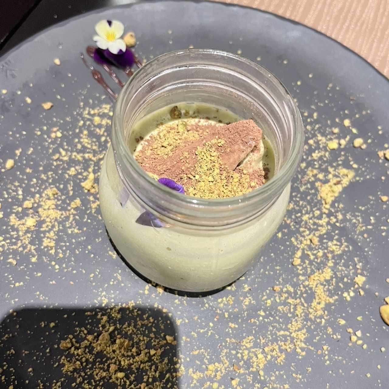 Postres - Tiramisú Al Pistacchio