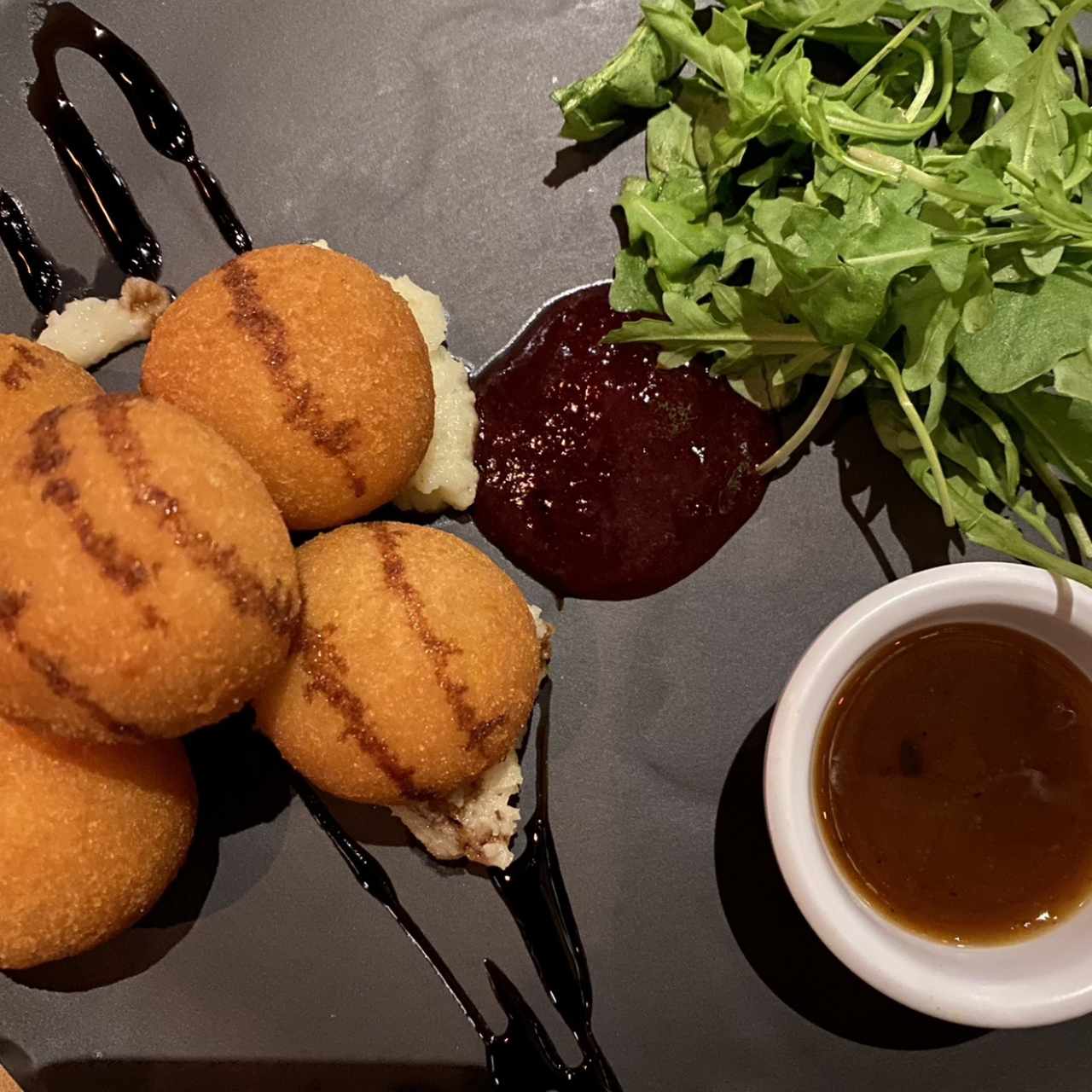 Croquetas de queso de cabra