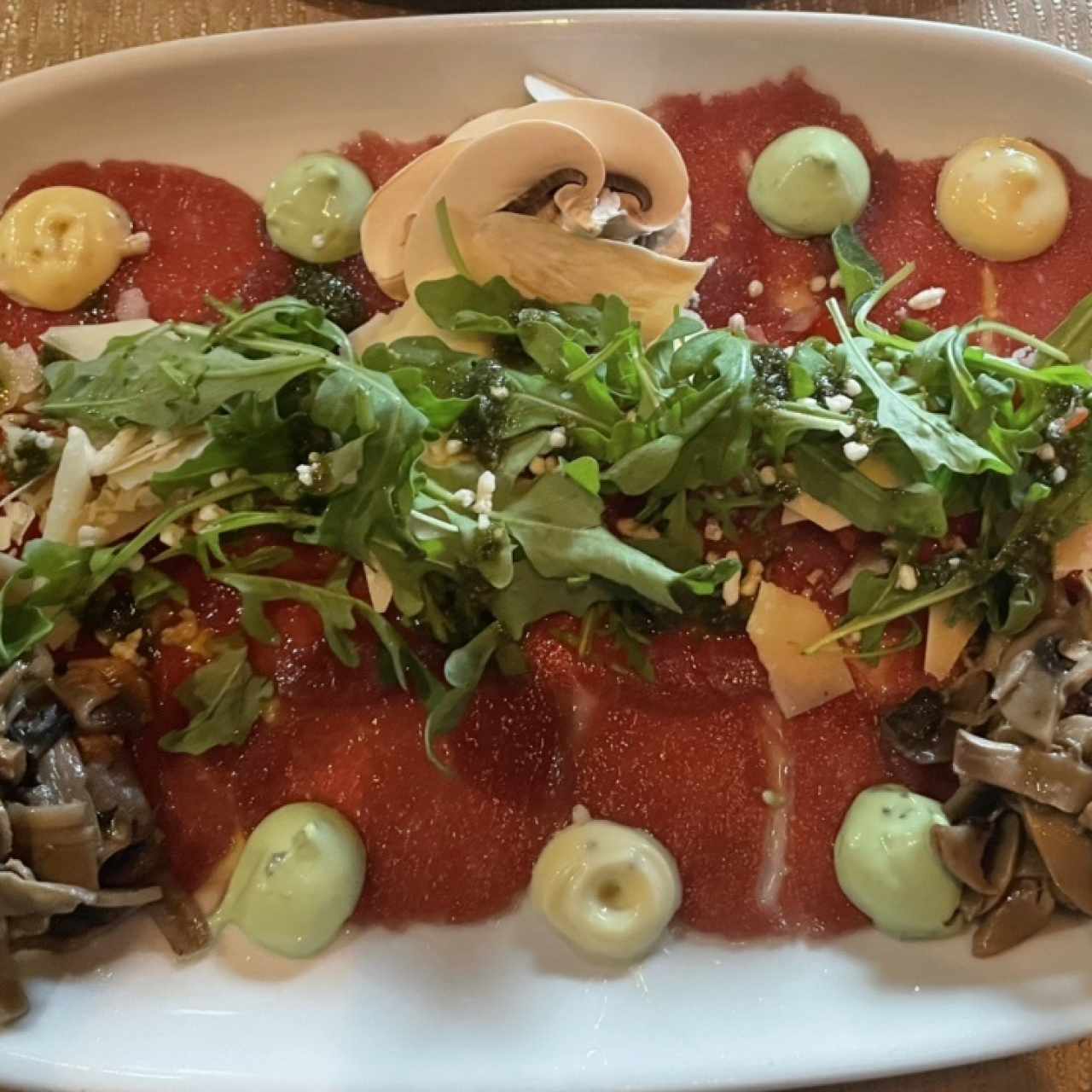 Carpaccio de Res