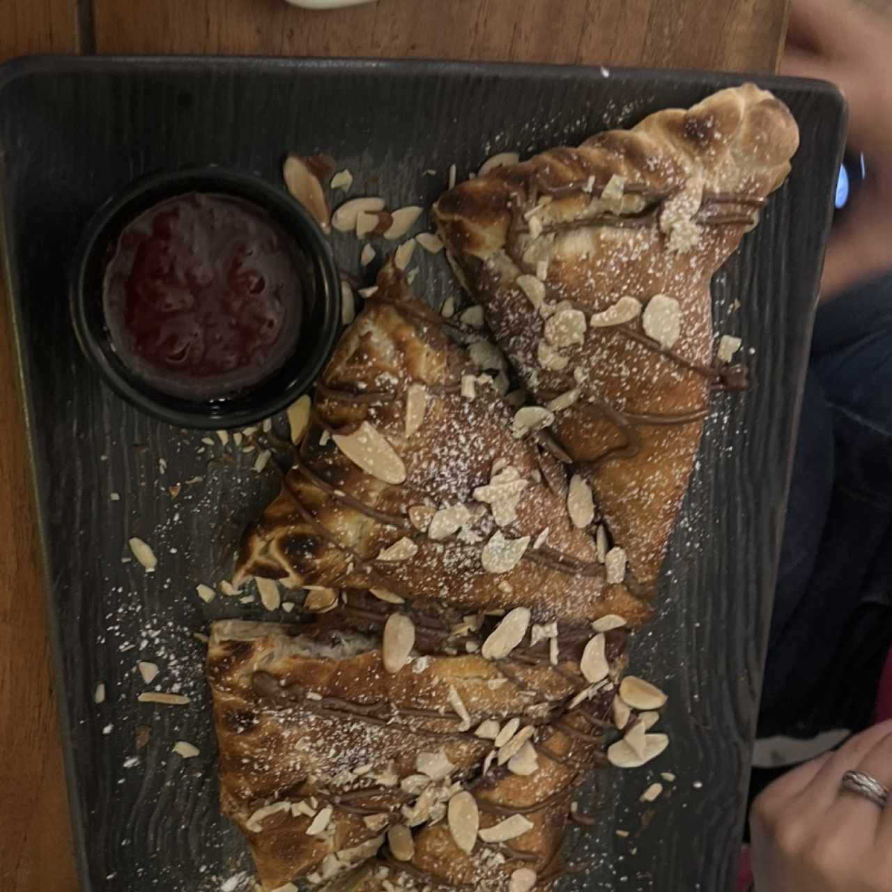 Postres - Calzone de Nutella