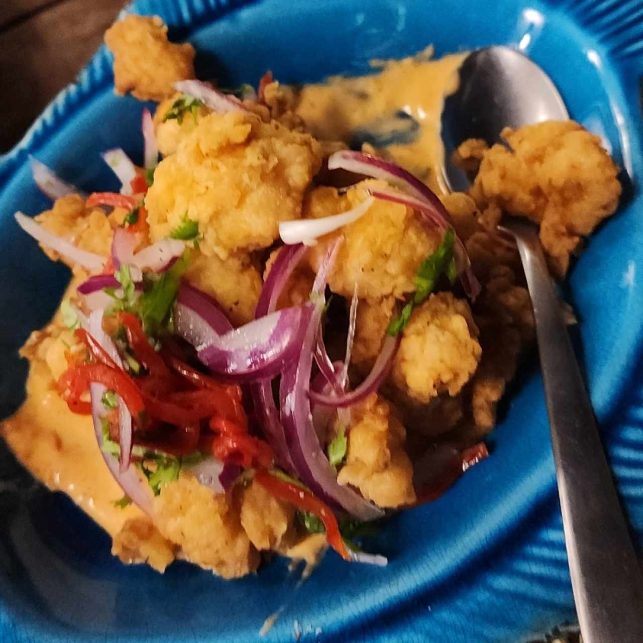 ceviche de chicharròn 