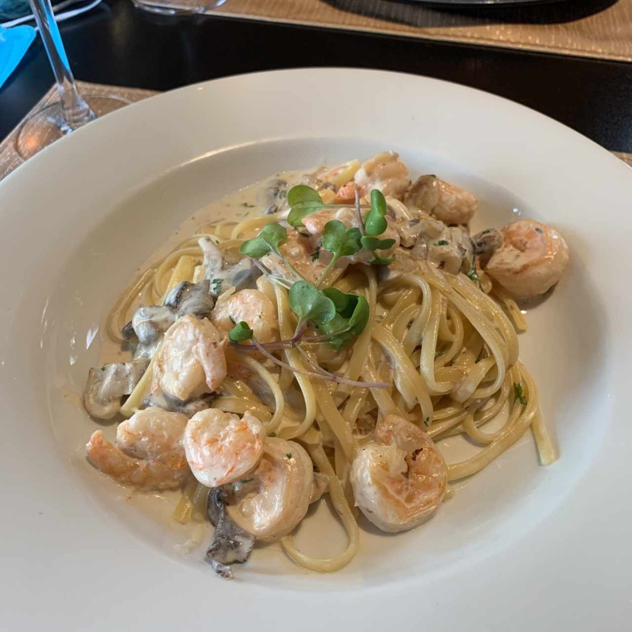 Pasta de camarones 