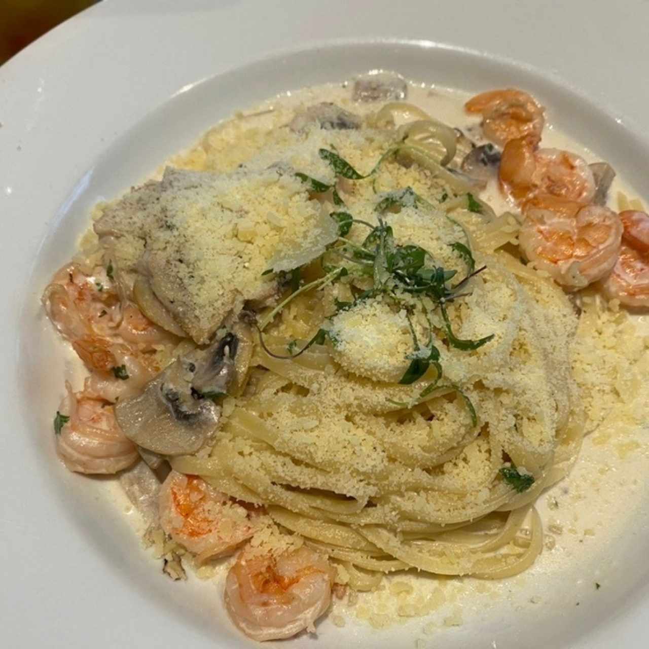 Pasta de camarones