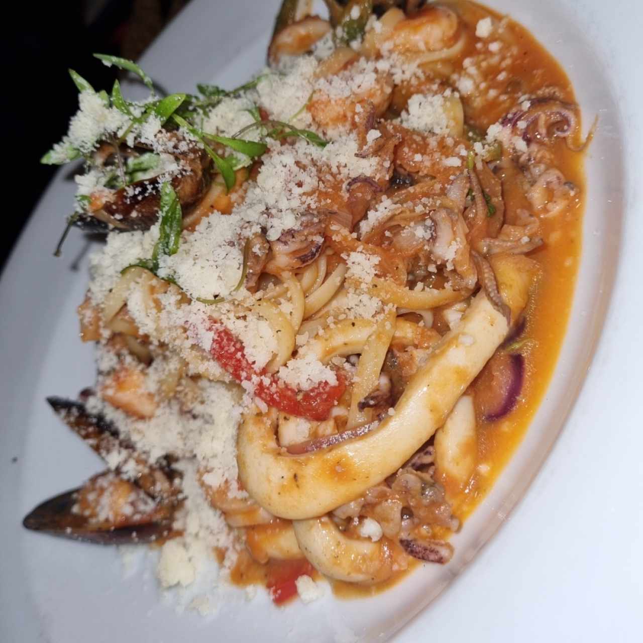 linguinni frutti di Mare 