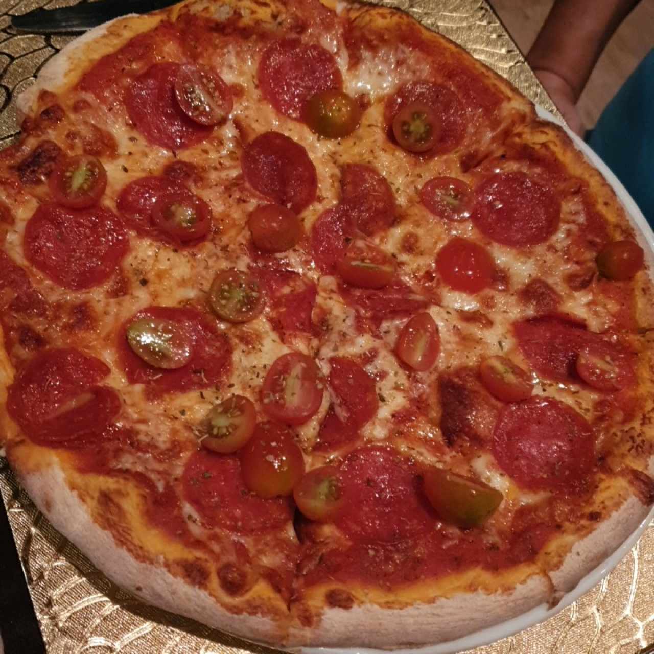 pizza de peperoni