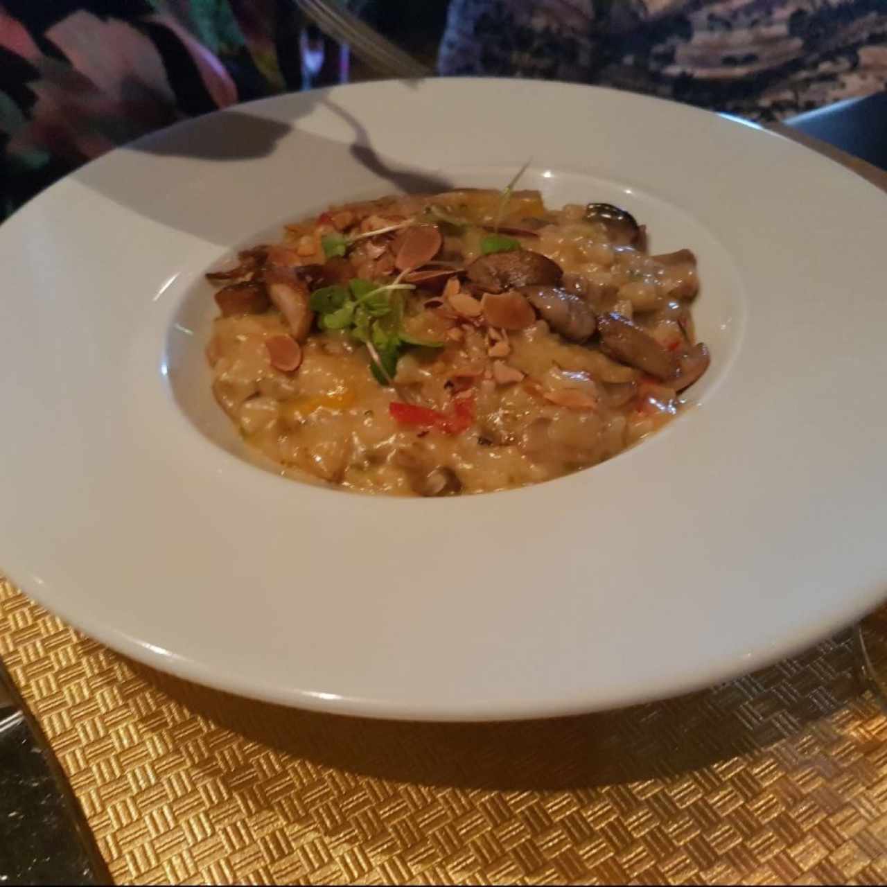 risotto de hongos