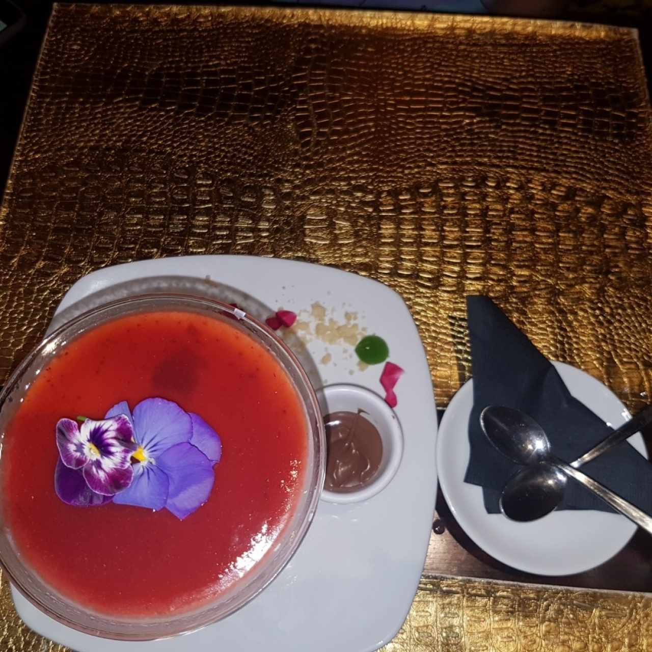 Panacotta de maracuyá