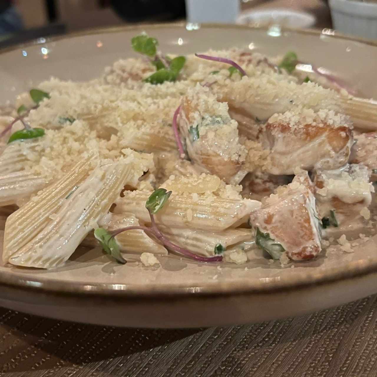 Pasta al salmón 