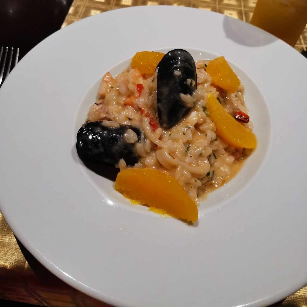 Risotto de mariscos