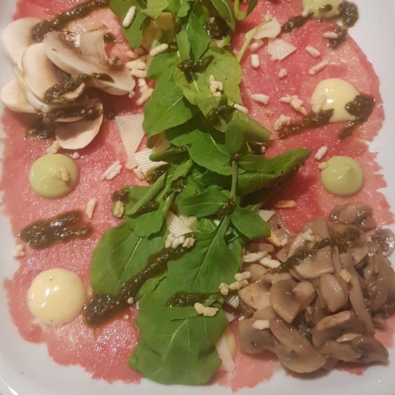 carpaccio de carne