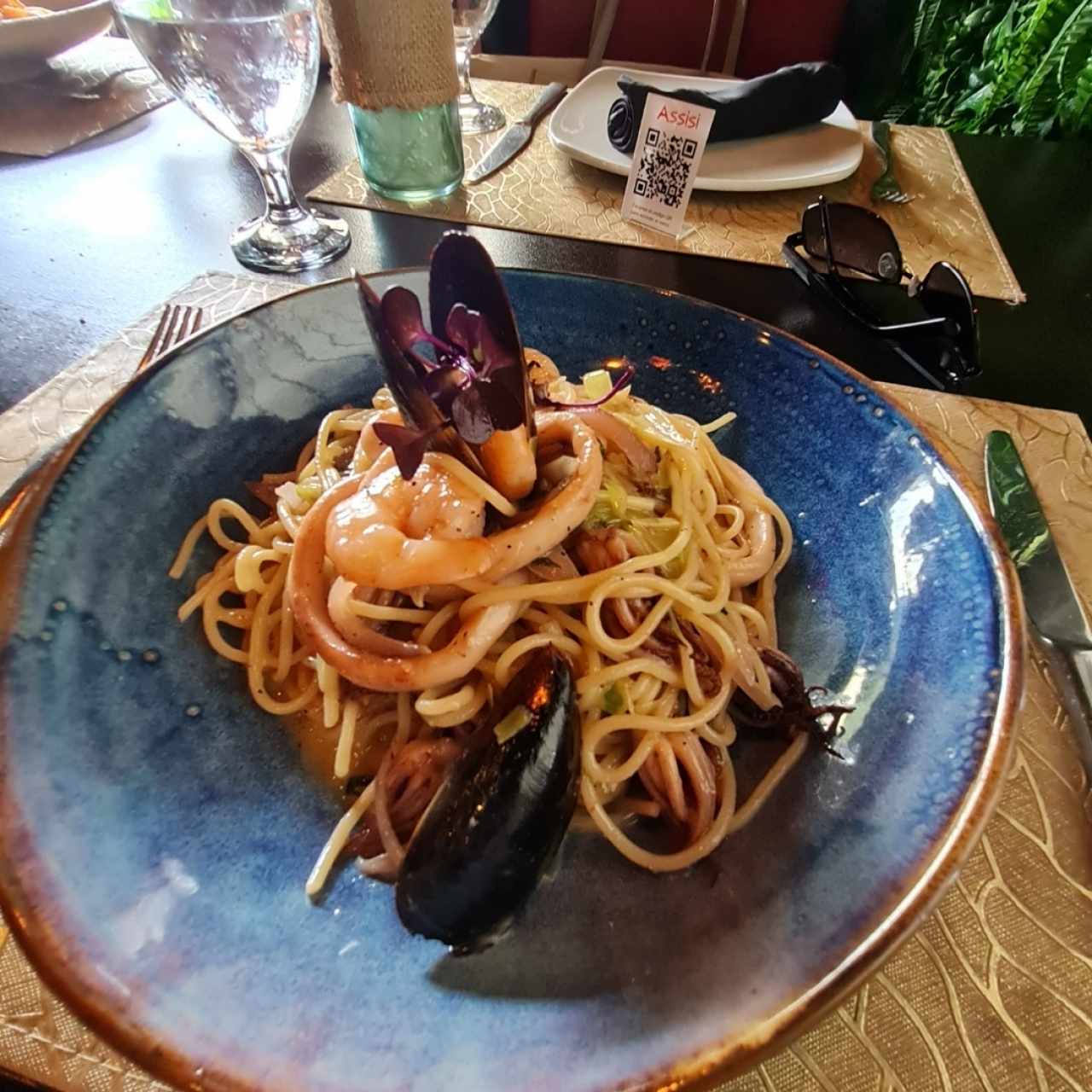 spagetti a la pescatore