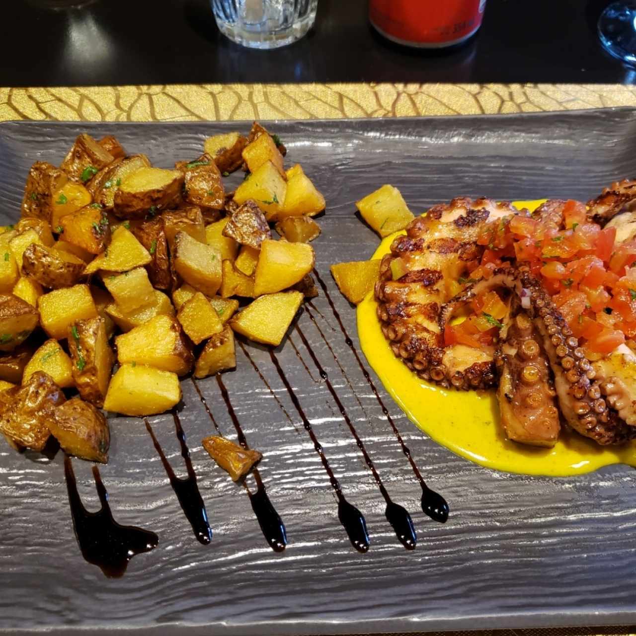 pulpo al grill