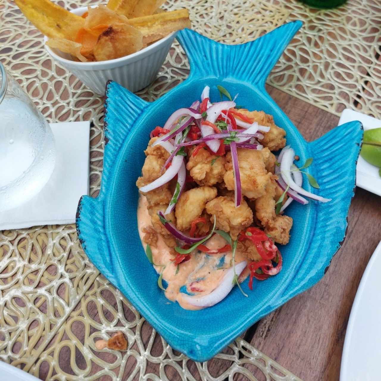 ceviche de chicharrón 