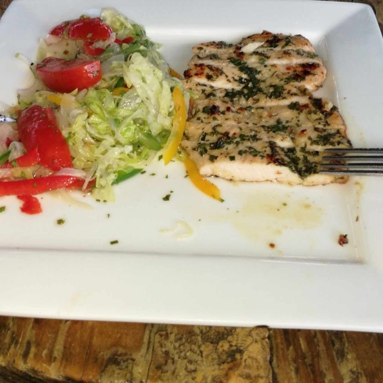 Ensalada de pollo