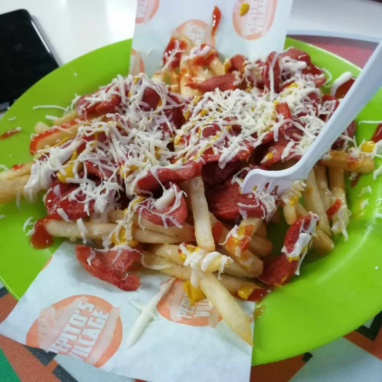 Salchipapas