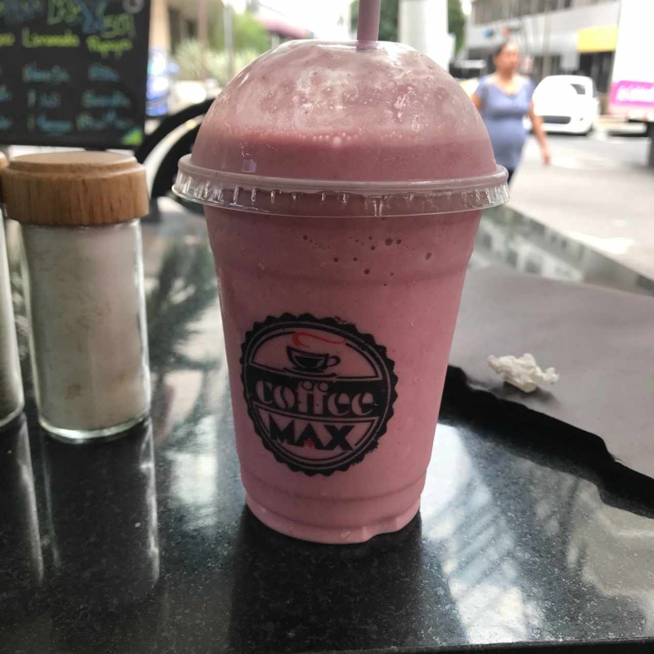 frappe de fresa