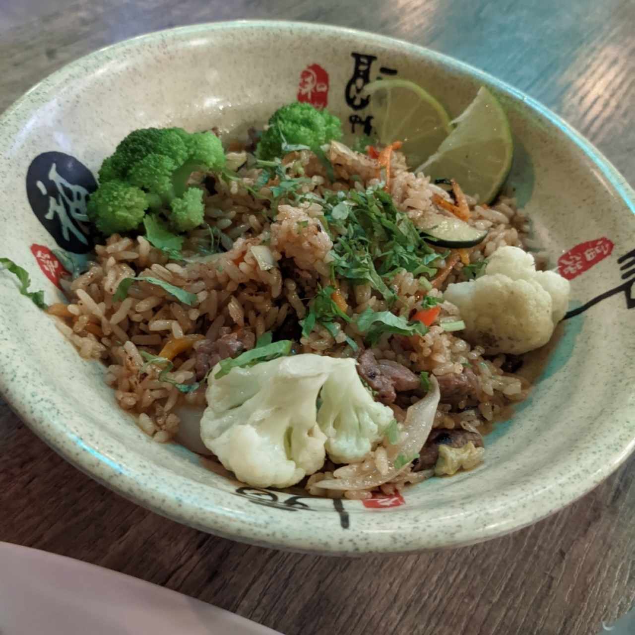 Arroz Thai con Carne