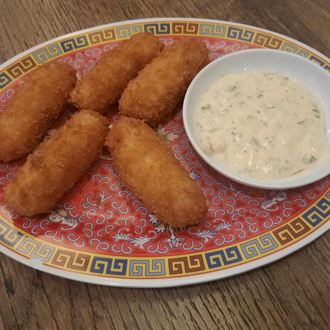 Entradas Calientes - Croquetas de Salmón