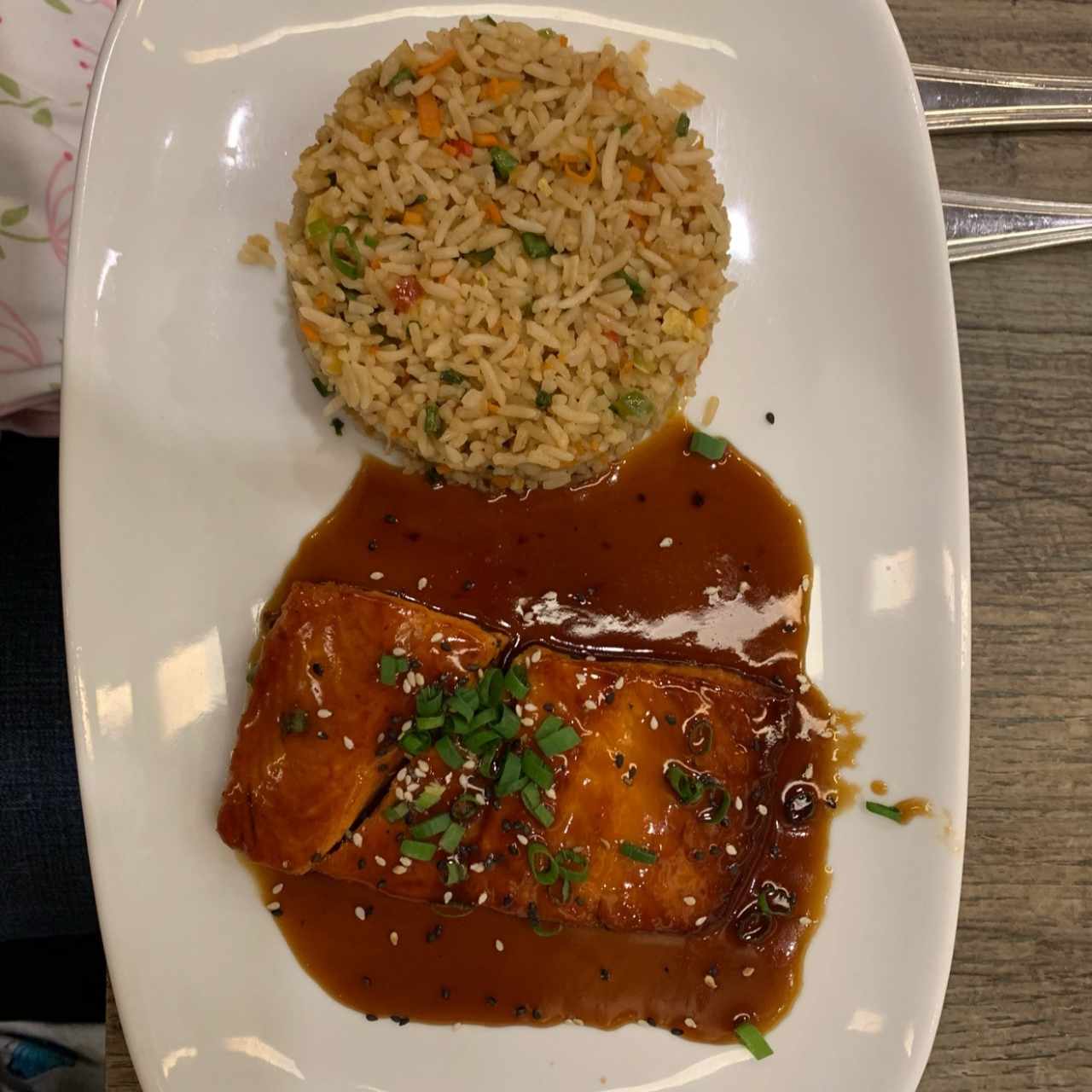 Salmón Teriyaki